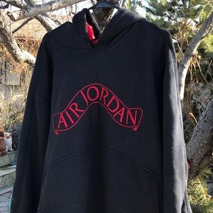 Nike satin hood sweater